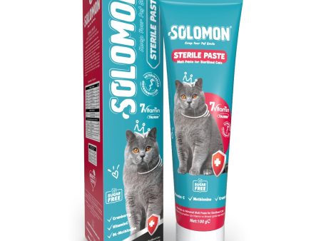 Solomon Malt Paste for Sterilised Cats 100g Discount