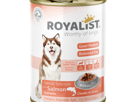 Royalist Dog Salmon Chunks in Gravy 400g For Sale