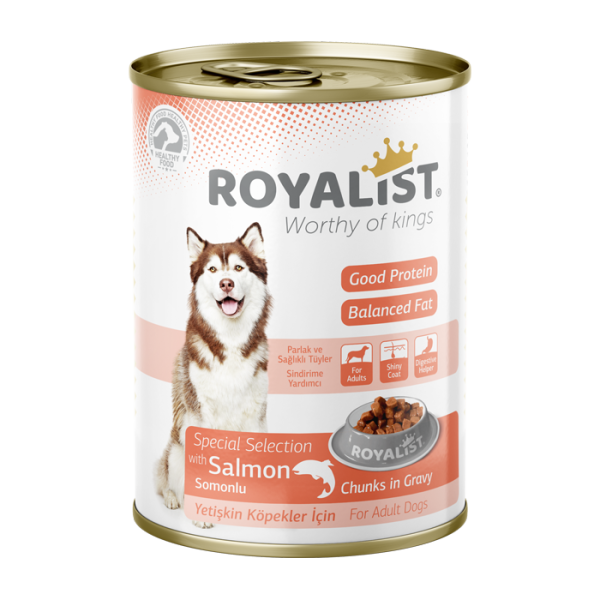 Royalist Dog Salmon Chunks in Gravy 400g For Sale