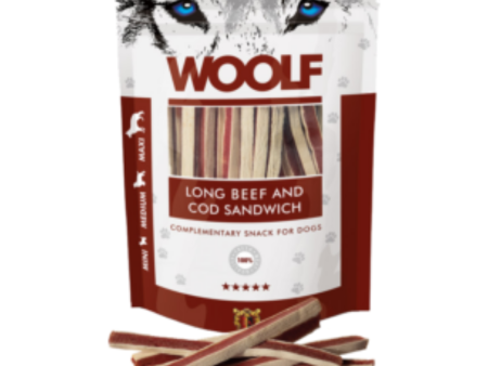 Woolf Beef & Cod Treats 100g on Sale