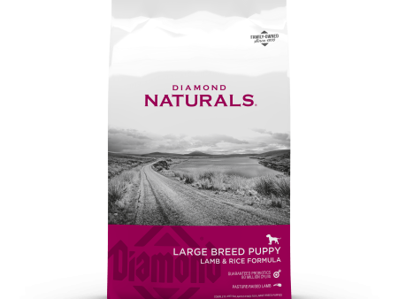 Diamond Naturals Large Breed Puppy Formula Rich in Lamb 15kg For Discount