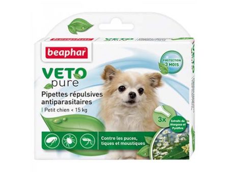 EXP 19FEB25 Beaphar Veto Pure Spot On for Small Dogs For Sale