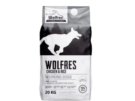 Wolfres Working Dog Dry Food 20kg Online