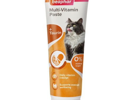 Beaphar Cat Multi-Vitamin Paste with Taurin 100g Online now