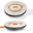 Feandrea Round Pet Bed 55cm Dark Grey Online