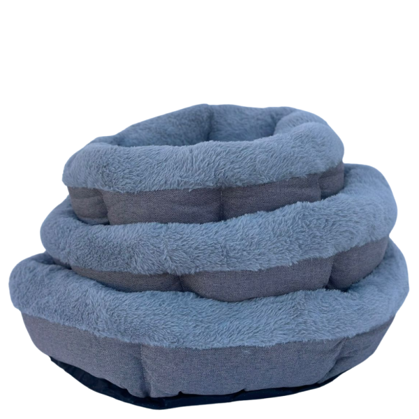 Bed Plush Fabric Grey Online now