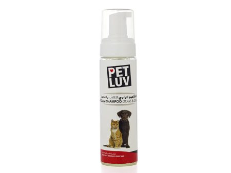 Pet Luv Foam Shampoo for Cats and Dogs 250ml Sale