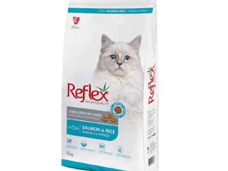 Reflex Cat Sterilised Salmon & Rice 15kg Online Sale