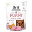 Brit Jerky Turkey Meat Coins Puppy Treat 80g Sale