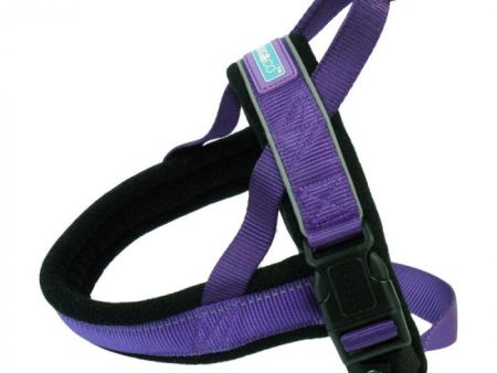 Hem & Boo Violet Reflective Harness XX-Large Hot on Sale