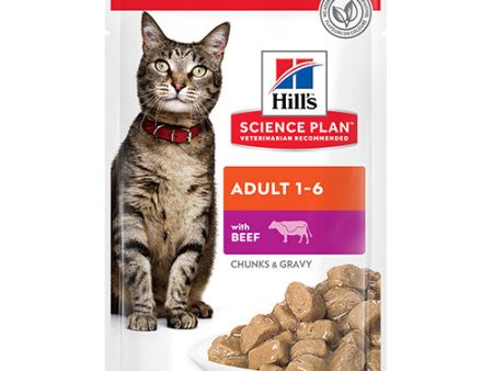 Hill s Science Plan Cat Beef in Gravy Hot on Sale