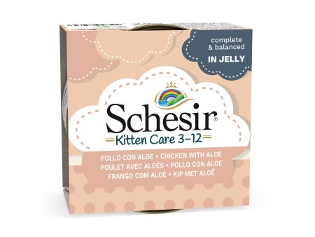 Schesir Kitten Care Chicken Mousse Can 85g Hot on Sale