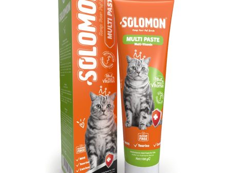 Solomon Cat Multi Vitamin Paste 100g Hot on Sale