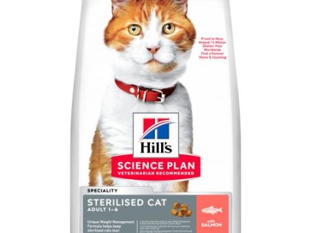 Hill s Science Plan Sterilised Cat Food with Salmon 3kg Sale