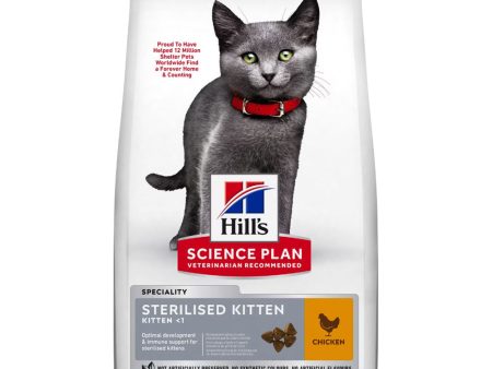 Hill s Science Plan Sterilised Kitten Chicken 1.5kg For Cheap