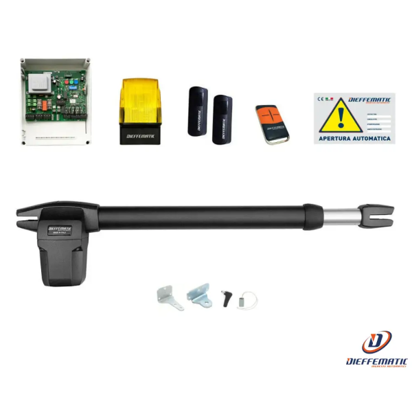 Kit Bhr Automazione Apri Cancello 1 Anta Sx 3,5mt Corsa 500 Battente Automatismo Cheap